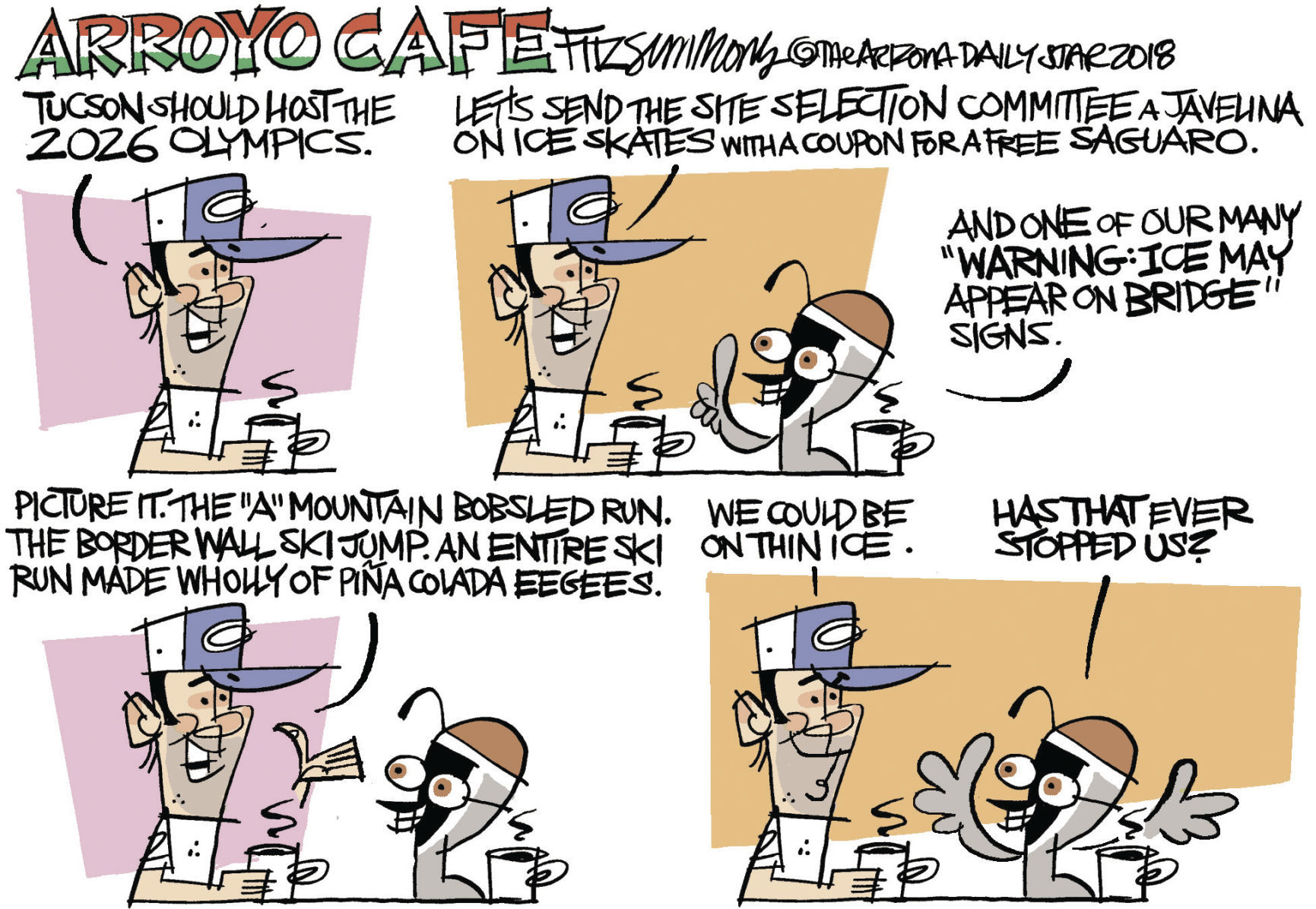 Daily Fitz Cartoon: Winter Olympics